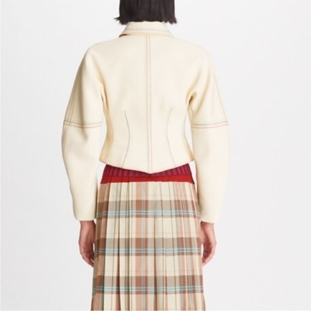 New Tory Burch Cotton Twill Jacket - Picture 8 of 15